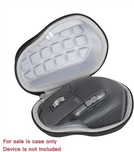 Hermitshell Hard Travel Grey Case for Logitech MX Master 3 / Logitech MX Master 3S Advanced Wireless Mouse-2.0 Upgrade Version No Shake in Kuwait