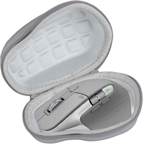Hermitshell Hard Travel Grey Case for Logitech MX Master 3 / Logitech MX Master 3S Advanced Wireless Mouse-2.0 Upgrade Version No Shake in Kuwait