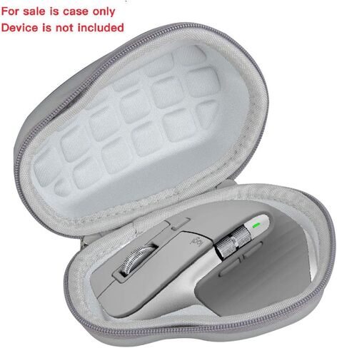 Hermitshell Hard Travel Grey Case for Logitech MX Master 3 / Logitech MX Master 3S Advanced Wireless Mouse-2.0 Upgrade Version No Shake in Kuwait