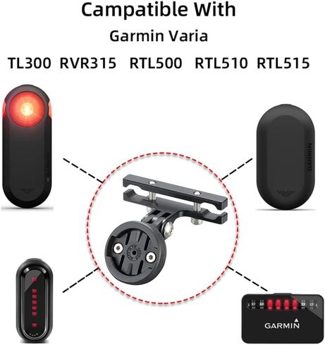 حامل دراجة رادار Cestbon لـ Garmin Varia RCT715 رادار الذيل ضوء Varia المقعد الخلفي in Kuwait