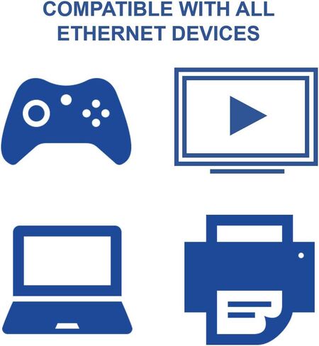 أون-كيو AC3603-BE-V1 كابل توصيل، 3 قدم، أزرق in Kuwait
