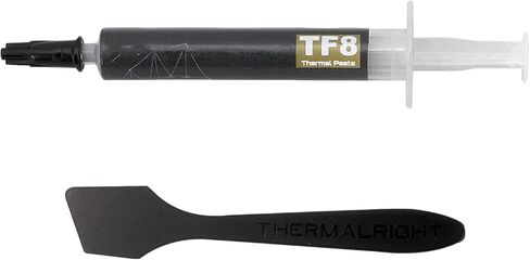 معجون مركب حراري TF8 بقوة 13.8 وات/م ك، أداء عالٍ قائم على الكربون، معجون مبدد حراري لجميع مبردات وحدة المعالجة المركزية، 2 جرام مع أداة in Kuwait
