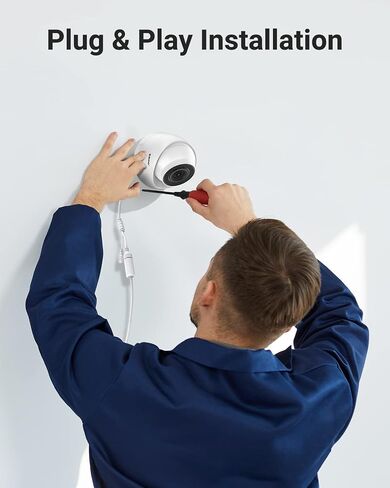 ANNKE C800 4K PoE Security Camera with AI Human/Vehicle Detection, IP Camera w/Audio, 4.0MM Lens Wide Angle, Remote Access, 100 FT 2.0 Night Vision, IP67, H.265+, Support to 512GB TF Card in Kuwait