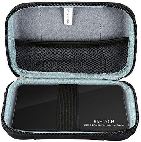حافظة محرك الأقراص الصلبة RSHTECH لقرص صلب خارجي SSD مقاس 2.5 بوصة وكاميرا GPS محمولة فائقة النحافة، مقاومة للصدمات من مادة EVA in Kuwait