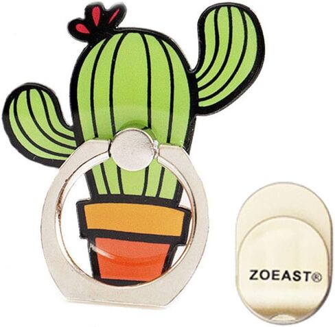 ZOSTLAND 3PCS Fairy Fat Monster Phone Ring Universal 360°Adjustable Phone Case Finger Stand Holder Desk Stent Mount Car Hook Compatible with All iPhone15 14 13 12 11 Pro MAX Plus iPad (Fox Puff Bear) in Saudi Arabia