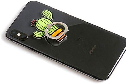 ZOSTLAND 3PCS Fairy Fat Monster Phone Ring Universal 360°Adjustable Phone Case Finger Stand Holder Desk Stent Mount Car Hook Compatible with All iPhone15 14 13 12 11 Pro MAX Plus iPad (Fox Puff Bear) in Saudi Arabia
