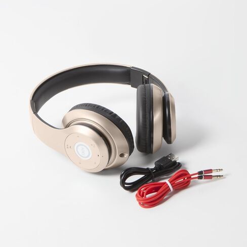 iJoy Bluetooth Headphones Over Ear, Wireless and Wired Foldable Headset Built-in Microphone, FM, Micro SD Card Slot - (Purple) Adults Kids Men Women in Saudi Arabia