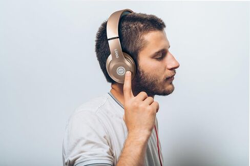 iJoy Bluetooth Headphones Over Ear, Wireless and Wired Foldable Headset Built-in Microphone, FM, Micro SD Card Slot - (Purple) Adults Kids Men Women in Saudi Arabia
