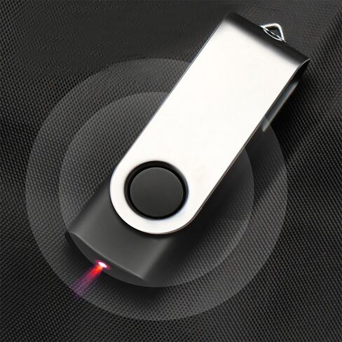 2 Pack 64GB USB Flash Drive USB 2.0 Thumb Drives Jump Drive Fold Storage Memory Stick Swivel Design - Black in Kuwait