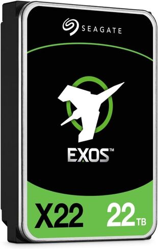 Seagate Exos X22 22TB SATA 6Gb/s 7200RPM 3.5 "محرك الأقراص الصلبة للمؤسسات - ST22000NM001E (متجدد) in Saudi Arabia