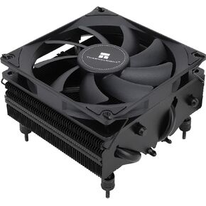 Thermalright AXP90-X53 Black Low Profile CPU Air Cooler, 53mm Height, with TL-9015B Slim PWM CPU Fan, ITX Heatsink Cooler, for AMD:AM4 AM5/Intel 1150/1151/1155/1156/1200/1700