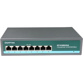 6 POE + 2FE POE Switch Ethernet Smart Switch (مدمج)، منفذ POE 4*10/100 ميجابت في الثانية، 2*10/100 ميجابت في الثانية، IEEE802.3AF/في المعيار، ≥70 وات (52 فولت 1.5 أمبير)، قابس غير مُدار لمسافة طويلة 250 مترًا و لعب تبديل الشبكة in Kuwait