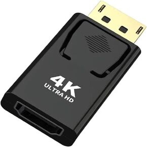 كيبل محول منفذ عرض ذكر الى HDMI انثى، منفذ عرض HDMI 4K، منفذ عرض HDMI 4K، منفذ عرض الى HDMI 4K، كيبل منفذ عرض HDMI 4K in Kuwait