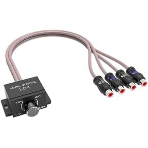 نكص LC1 باس مقبض RCA مستوى السيارة أمبير جيان مستوى التحكم في مستوى الصوت العالمي | وحدة التحكم في تعزيز الصوت لمضخم الصوت in Kuwait