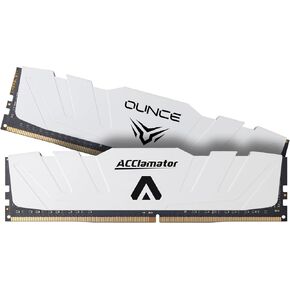 ذاكرة الوصول العشوائي DDR5 سعة 48 جيجابايت بسرعة 6000 ميجا هرتز (24 جيجابايت - 6000 ميجا هرتز × 2، PC4-48000) ذاكرة الكمبيوتر المكتبي (DIMM) CL46 (مع مبدد حراري أبيض)... in Kuwait