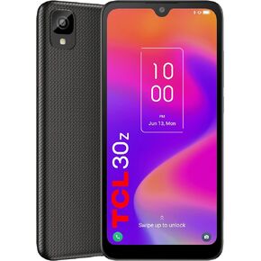 TCL 30 Z Unlocked Cell Phone with 6.1" HD+ Display,LTE 4G Smartphone Android 12, 32GB+3GB RAM, 3000mAh, Prime Black in Kuwait