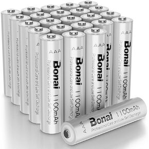 BONAI AAA Rechargeable Batteries 24 Pack, 1100mAh 1.2V Ni-MH High Capacity Triple A Battery in Kuwait