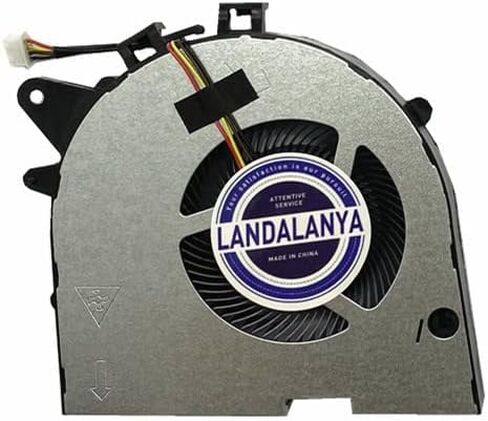 Landalanya استبدال مروحة تبريد وحدة المعالجة المركزية ووحدة معالجة الرسومات الجديدة لجهاز Lenovo Legion Y540P Y545 Y7000P-2019 FKTY FKU0 DFS501105PR0T-FKU0 DFS2001052Q0T-FKTY MG75100V1-1C020-S9A MG75090V1-1C040-S9A DC5V Fan in Kuwait