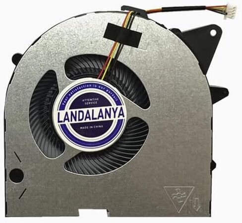 Landalanya استبدال مروحة تبريد وحدة المعالجة المركزية ووحدة معالجة الرسومات الجديدة لجهاز Lenovo Legion Y540P Y545 Y7000P-2019 FKTY FKU0 DFS501105PR0T-FKU0 DFS2001052Q0T-FKTY MG75100V1-1C020-S9A MG75090V1-1C040-S9A DC5V Fan in Kuwait