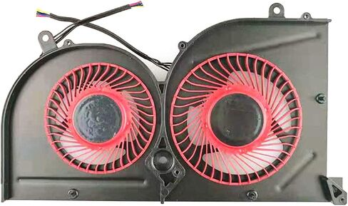 مروحة تبريد لوحدة معالجة الرسومات الجرافيكية بديلة من كويترلي لجهاز MSI GS63 GS63VR GS73 GS73VR GS62 MS-17B1 MS-17B2 MS-16K2 MS-16K3 Stealth Pro BS5005HS-U2L1 in Saudi Arabia
