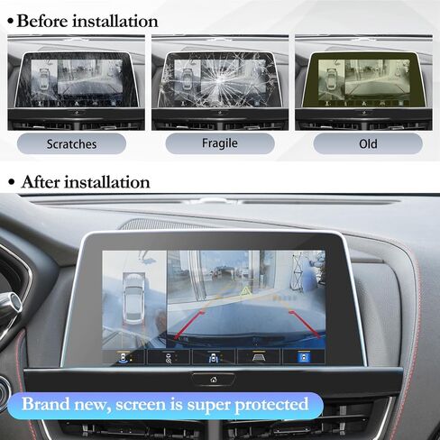 SKTU لعام 2019 2020 2021 2022 2023 واقي شاشة كاديلاك XT4 شاشة ملاحة زجاج مقسى 9H صلابة مضادة للوهج والخدش شاشة LCD شفافة عالية الدقة ونظام تحديد المواقع باللمس 2023 Cadilla c XT4 واقي شاشة in Kuwait
