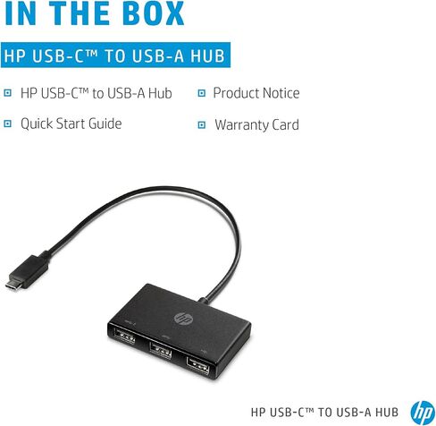 Hp USB-C to USB-A Hub in Saudi Arabia