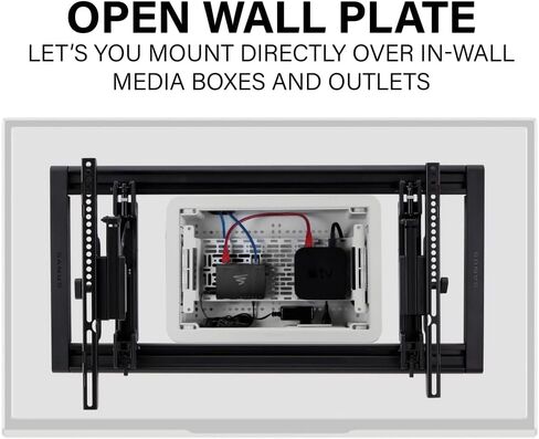 Sanus Advanced Tilt 4D Premium TV Wall Mount Bracket For Most 42"- 90" Flat Screen TVs - Universal Low Profile Tilting TV Mount. Fits 16",18",24" Studs-Max Weight 150 lbs & Max VESA 600 x 400mm - VLT7 in Saudi Arabia