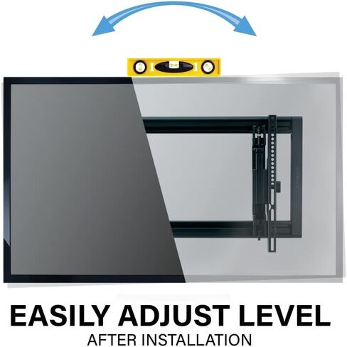 Sanus Advanced Tilt 4D Premium TV Wall Mount Bracket For Most 42"- 90" Flat Screen TVs - Universal Low Profile Tilting TV Mount. Fits 16",18",24" Studs-Max Weight 150 lbs & Max VESA 600 x 400mm - VLT7 in Saudi Arabia