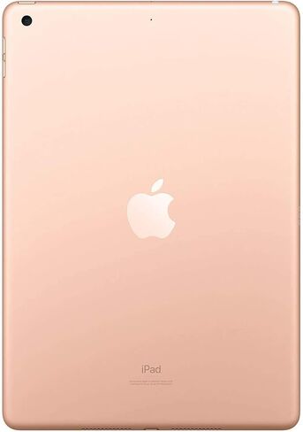 2019 Apple iPad الجيل السابع (10.2 بوصة، Wi-Fi + خلوي، 128 جيجابايت) ذهبي (متجدد) in Saudi Arabia