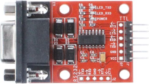 NOYITO RS232 إلى TTL وحدة المنفذ التسلسلي جهاز إرسال واستقبال ثنائي الاتجاه متوافق مع التحكم التلقائي في التدفق للأجهزة 3.3 فولت 5 فولت مع حماية من الجهد الزائد in Saudi Arabia
