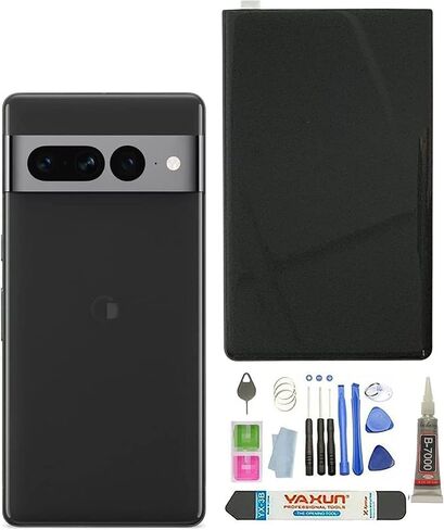 Pixel 7 Pro Back Glass Replacement for Google Pixel 7 Pro 5G Back Cover Glass Housing Door with Pre-Installed Tape + Tools(Not Suitable for Pixel 7) (Hazel) in Kuwait
