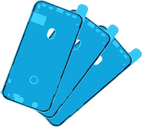 D-FLIFE OEM Screen Adhesive Tape Strips LCD Display Sealing Adhesive Replacement for iPhone X,Front Housing Frame Waterproof Pre-Cut Seal Stickers(for iPhone X Black) in Kuwait