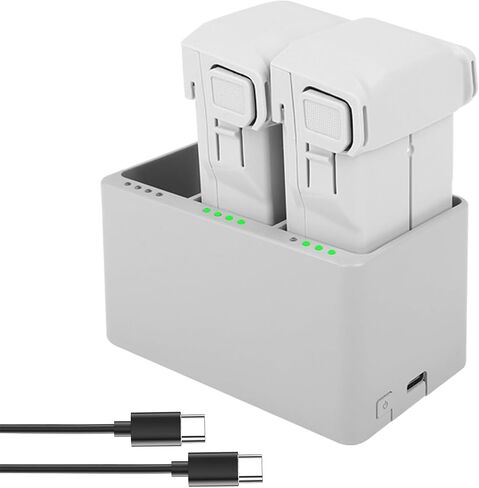 Rszfnjxry Mini 4 Pro/Mini 3 Series Intelligent Flight Battery Plus(2 Packs) with Bi-Directional Charging Hub for DJI Mini 4 Pro/Mini 3/ Mini 3 Pro,3850mAh 47 Mins Flight Time in Saudi Arabia