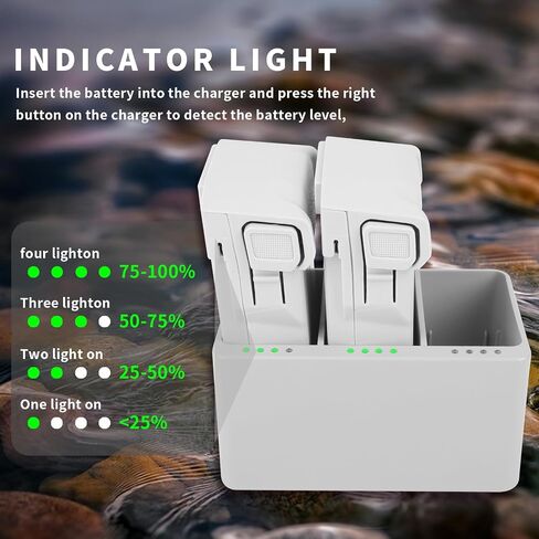 Rszfnjxry Mini 4 Pro/Mini 3 Series Intelligent Flight Battery Plus(2 Packs) with Bi-Directional Charging Hub for DJI Mini 4 Pro/Mini 3/ Mini 3 Pro,3850mAh 47 Mins Flight Time in Saudi Arabia