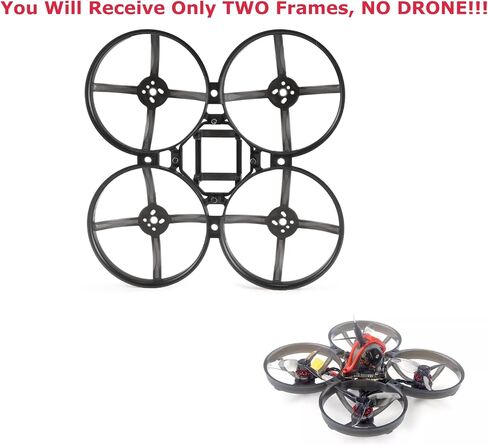 Happymodel Mobula7 Moblite7 V4 Frame 75mm Wheelbase Micro FPV Racing Quadcopter Frame for Mobula 7 Moblite 7 HD Indoor Cinewhoop 0703/0802/0803 Motor Crazybee F3 F4, Diamond F4 Flight Controller(1PCS) in Saudi Arabia