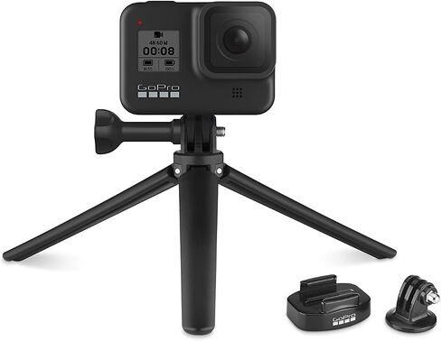 GoPro Tripod Mounts (All GoPro Cameras) - Official GoPro Mount, Black in Saudi Arabia