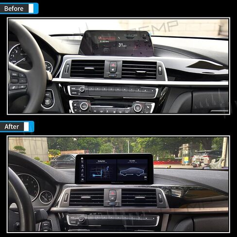 PEMP Linux Screen for BMW 2012-2017 F30 F31 F32 F33 F34 F35 F20 F21 F22 ID4 NBT CIC, Support iOS 26 Wired and Wireless CarPlay Retrofit Android Auto 328i 320i Accessories Radio in Saudi Arabia