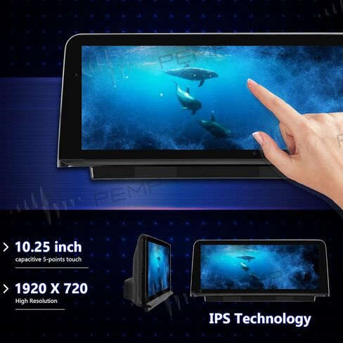 PEMP Linux Screen for BMW 2012-2017 F30 F31 F32 F33 F34 F35 F20 F21 F22 ID4 NBT CIC, Support iOS 26 Wired and Wireless CarPlay Retrofit Android Auto 328i 320i Accessories Radio in Saudi Arabia