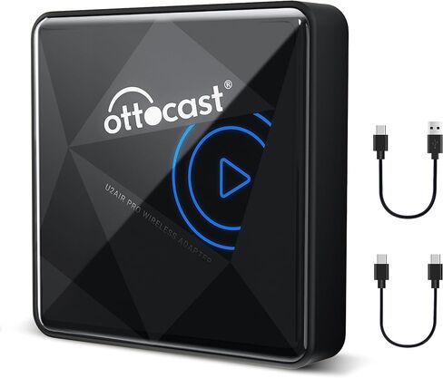 محول CarPlay اللاسلكي لجهاز iPhone - OTTOCAST أحدث سلكي إلى Apple Carplay Dongle اللاسلكي، التوصيل والتشغيل، بدون تأخير، تحديث عبر الإنترنت، U2-AIR Pro لسيارات CarPlay السلكية OEM in Saudi Arabia