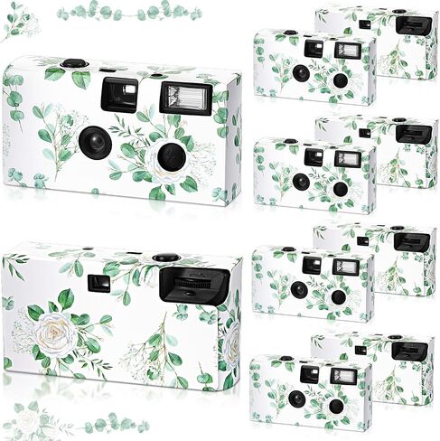 Xuhal 10 Pack Disposable Cameras for Wedding Bulk 34mm Single Use Film Camera with Flash Color Film One Time Use Camera for Photography Birthday Gathering Wedding Anniversary Travel Camp Party Supply in Saudi Arabia