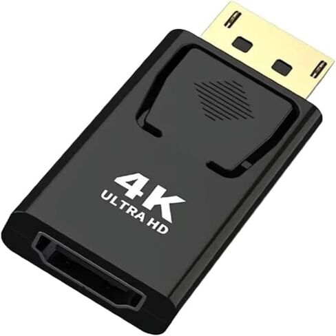 كيبل محول منفذ عرض ذكر الى HDMI انثى، منفذ عرض HDMI 4K، منفذ عرض HDMI 4K، منفذ عرض الى HDMI 4K، كيبل منفذ عرض HDMI 4K in Kuwait