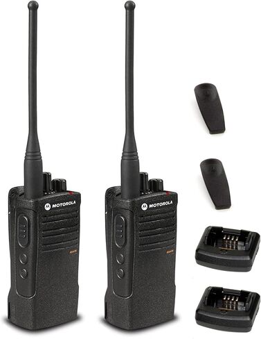 2 x Motorola RDU4100 RDX Business Series Two-Way UHF Radio (Black) (RDU4100) - 2 Pack Bundle in Saudi Arabia