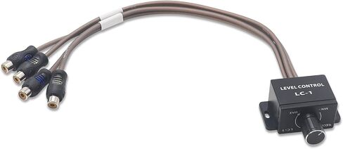 مقبض التحكم في مستوى RCA العالمي من Recoil LC1 مكبر الصوت للسيارة بمستوى Gian Bass Boost للتحكم في مستوى الصوت in Saudi Arabia