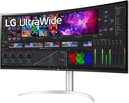 LG 34BK95U-W UltraFine 34 بوصة 21:9 5K 2K (5120 x 2160) شاشة Nano IPS LED UltraWide، 600 cd/m² HDR، Thunderbolt 3 / USB Type-C مدخلات أسود in Kuwait