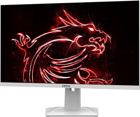 MSI G274QRFW, 27" Gaming Monitor, 2560 x 1440 (QHD), Rapid IPS, 1ms, 170Hz, G-Sync Compatible, HDR Ready, HDMI, Displayport, Tilt, Swivel, Height Adjustable,White in Saudi Arabia