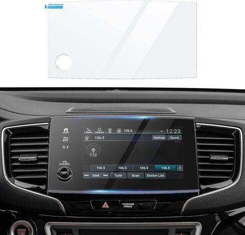 Autorder مناسب تمامًا لواقي الشاشة 2019-2021 Honda Civic LX EX Touring Si EX-L 4 أزرار من الزجاج المقسى 9H طبقة حماية لشاشة اللمس in Saudi Arabia