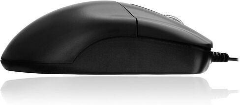 Adesso 3 Button Desktop PS/2 Optical Scroll Mouse, Black in Saudi Arabia