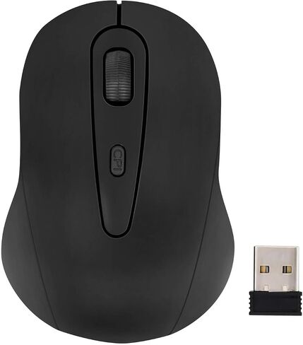 ريو لينك ماوس لاسلكي مع مستقبل نانو USB، يعمل بـ 8 قنوات/16 قناة ان في ار in Saudi Arabia