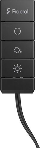 فراكتال ديزاين 2 وحدة تحكم يدوية ARGB قابلة للتعديل لجميع شرائط مراوح LED ايه ار جي بي القياسية 5 فولت والاجهزة، محول كيبل Y متضمن in Kuwait