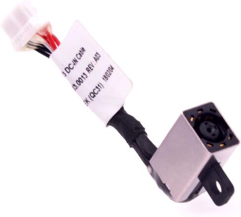 Deal4GO DC Power Jack Cable Harness Charging Socket for Dell Inspiron 15 5568 7569 7579 5578 7573 7570 13-5368 5378 7368 7378 Latitude 3390 0JDX1R PF8JG 450.07R03.0013 in Saudi Arabia